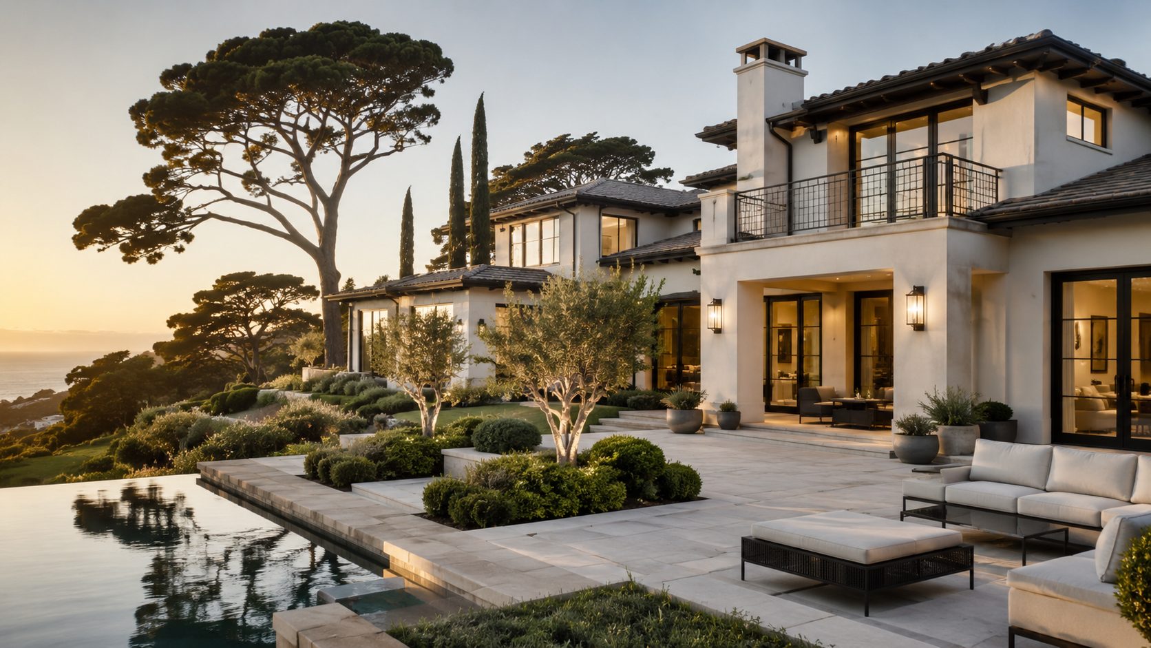 Luxury home exterior representing elevated real estate marketing for sellers