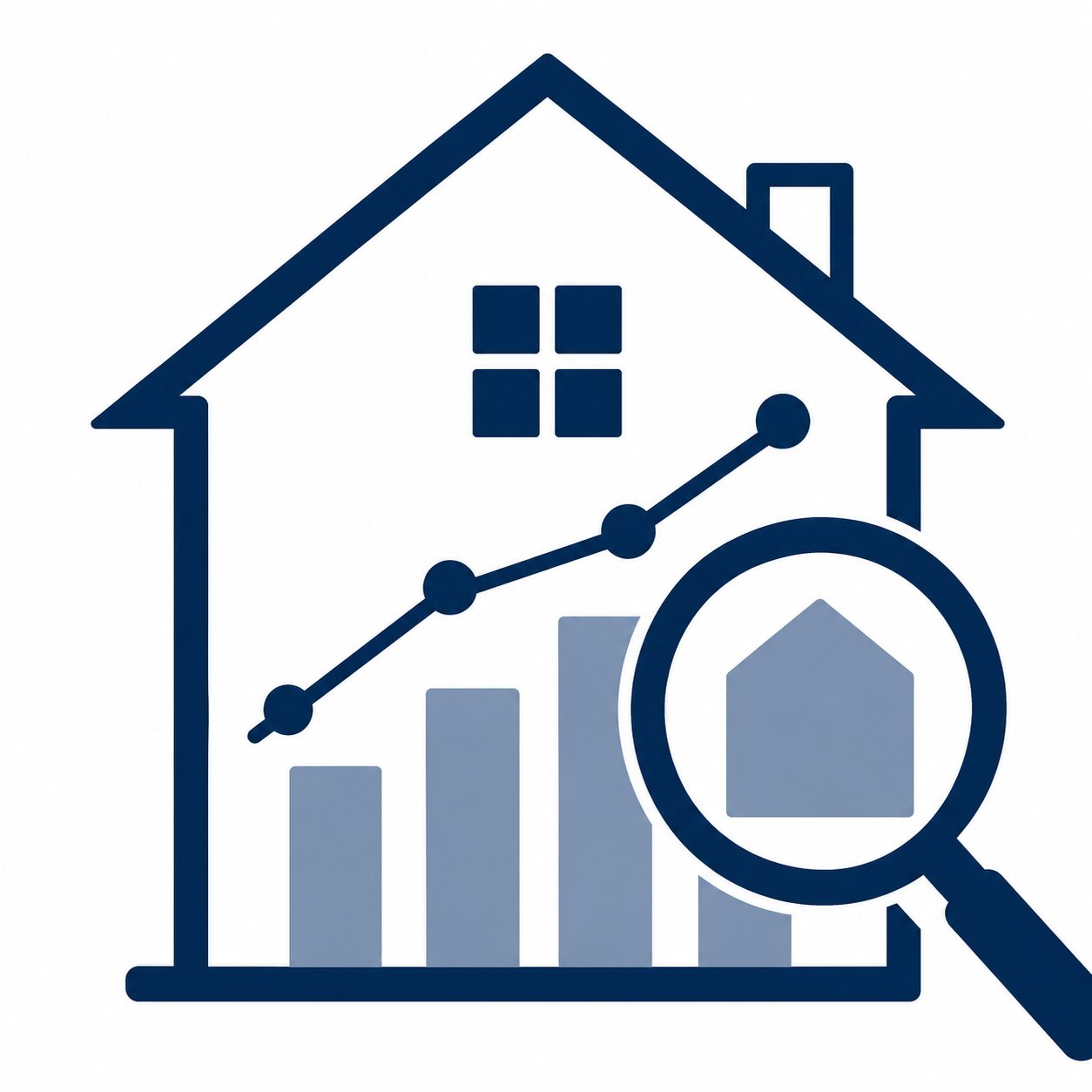 Icon showing buyer agent market value guidance for making a strong home offer in Knoxville