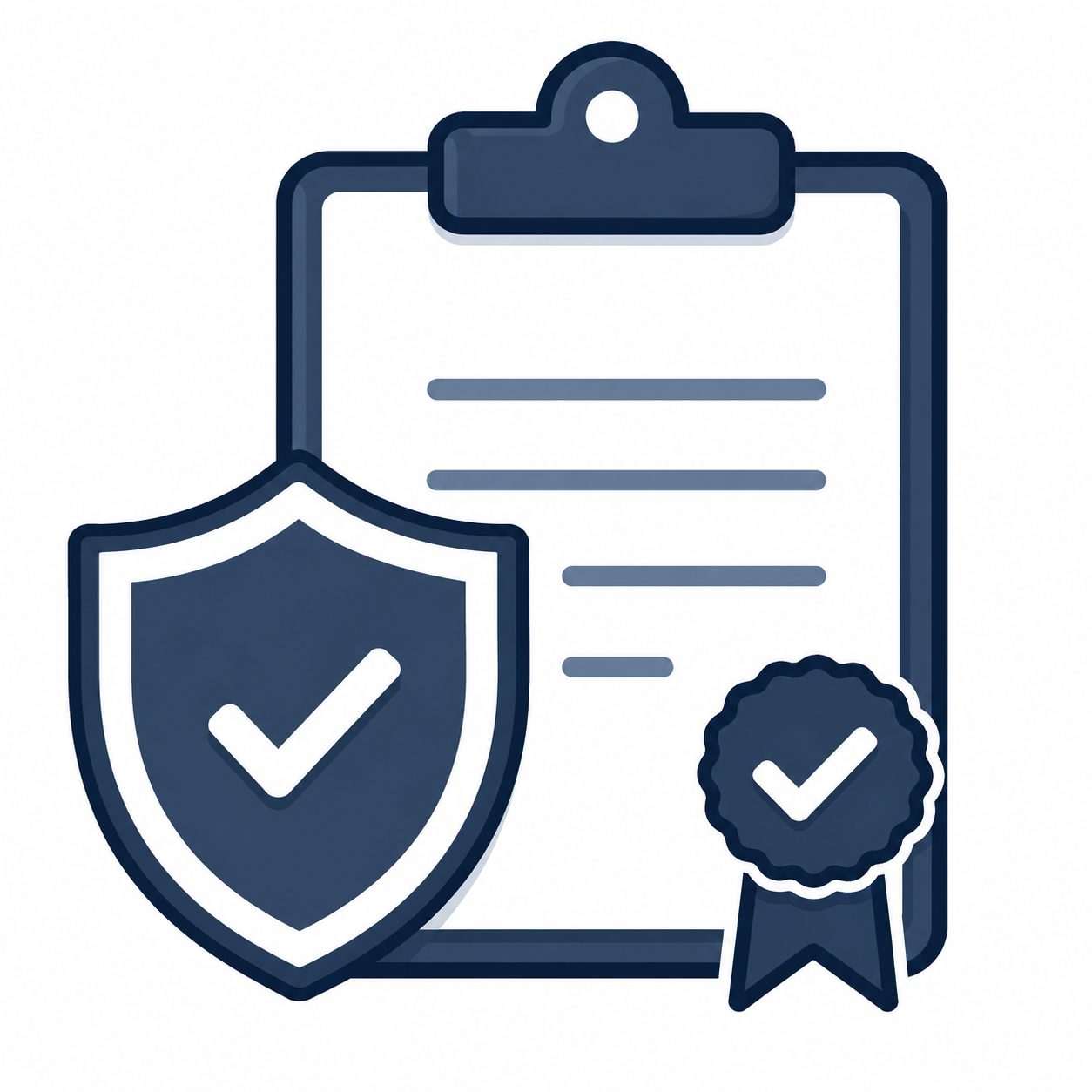 Title and closing work icon for home sale transaction