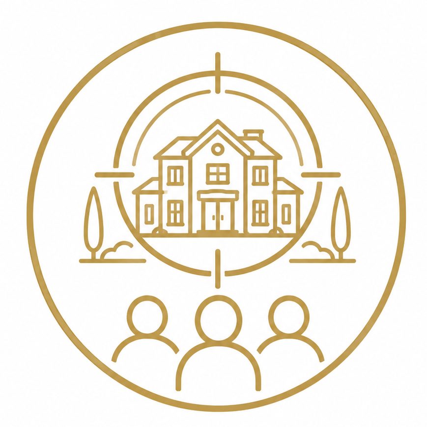 Luxury buyer alignment icon for East Tennessee home selling strategy