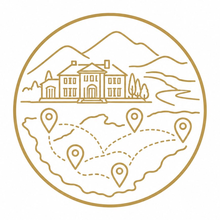 Property positioning icon for East Tennessee luxury home strategy