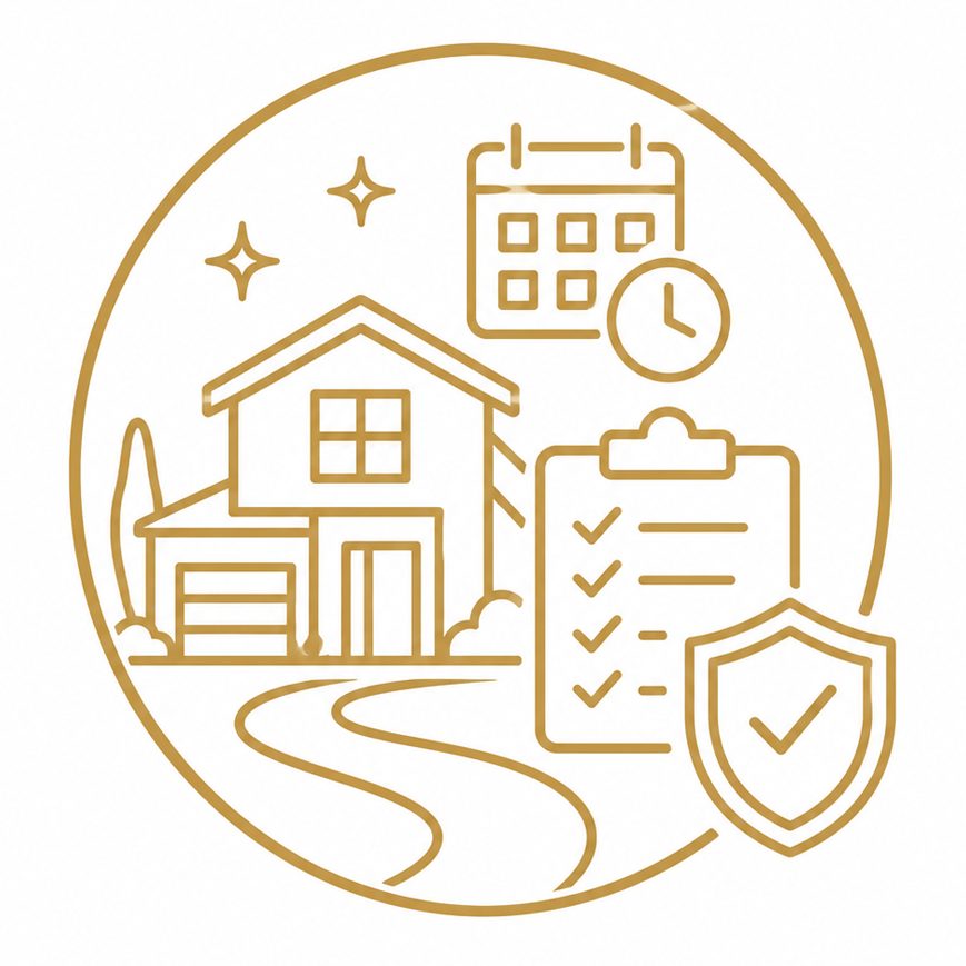 Luxury home selling process icon for East Tennessee sellers