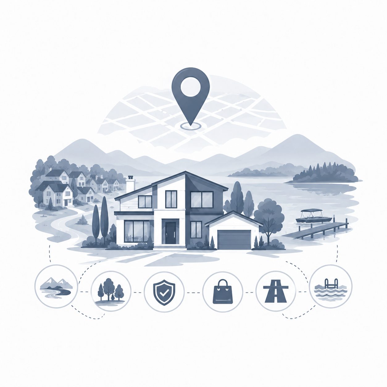 Buyer comparing lakefront, mountain, gated, golf and urban luxury properties in East Tennessee